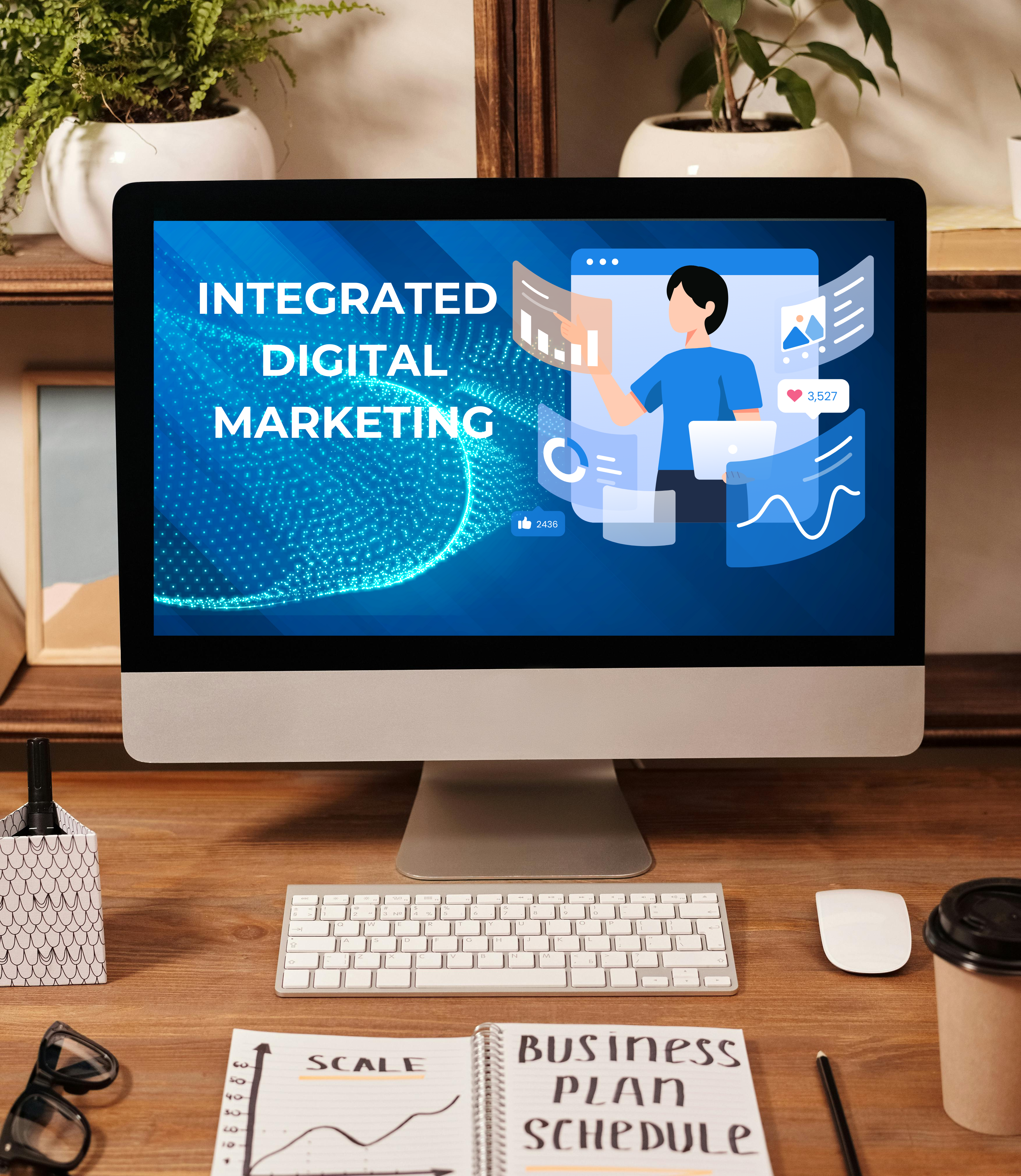 Integrated digital marketing services